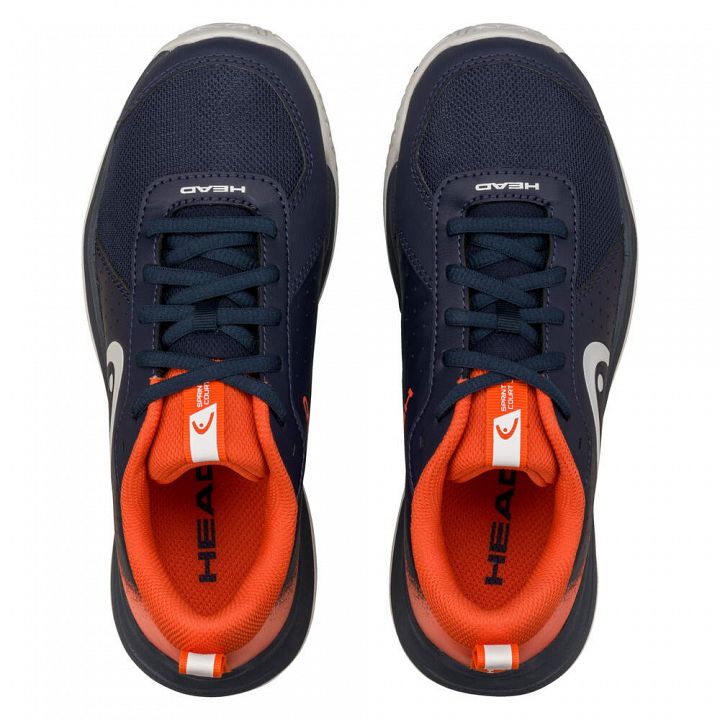 Head Sprint Court 4.0 Junior Dark Blue / Red